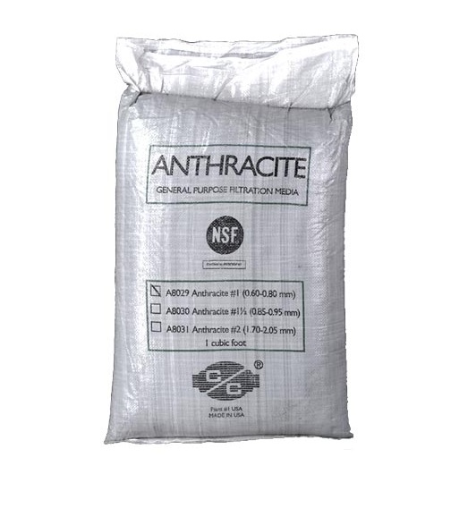 ANTRACITA 6 - 8 MM SACO 20 KG (FILTRACION/RETENCION DE SOLIDOS) REF- ANTRACITA MARCA HYDRO CLEAN