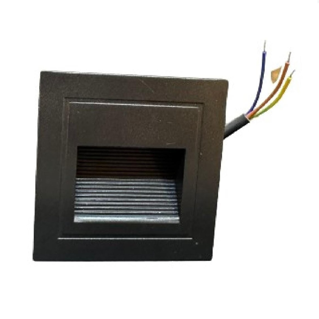 APLIQUE DE PARED SUPERFICIAL 5W 3000K IP65 40LM 80-265V C/ NEGRO REF. AI-WL03-BK MARCA ARTIG LIGHT