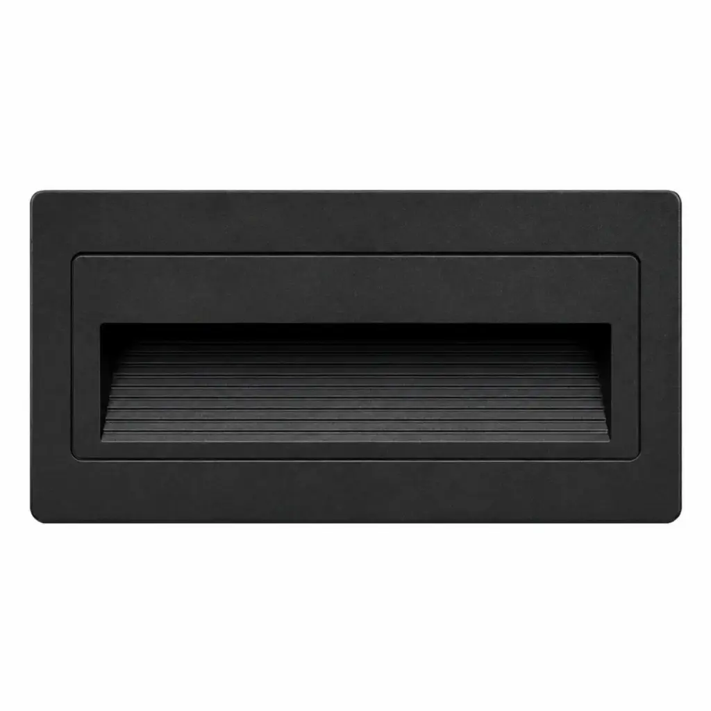 APLIQUE DE PARED P/ EMPOTRAR LED STEP 6W 3000K IP65 160LM 85-265 V C/ NEG REF. AI-WL04-BK MARCA ARTIG LIGHT