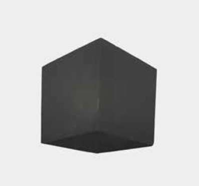 APLIQUE DE PARED SQUAD 2 14W 3500K IP65 17,5 CM X 17,5 CM X 9 CM NEGRO REF. A1510BKWW MARCA ILUMINAK