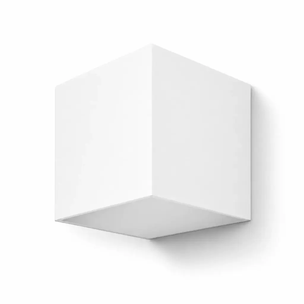 APLIQUE DE PARED SQUAD 2 10W 3500K IP65 17,5 CM X 17,5 CM X 9 CM BLANCO REF.A1510WHWW MARCA ILUMINAK