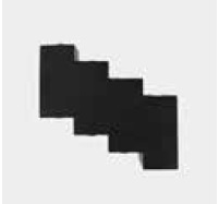 APLIQUE DE PARED SCALIER 8W 3500K IP65 16 CM X 16 CM COLOR NEGRO REF. A228BKWW MARCA ILUMINAK