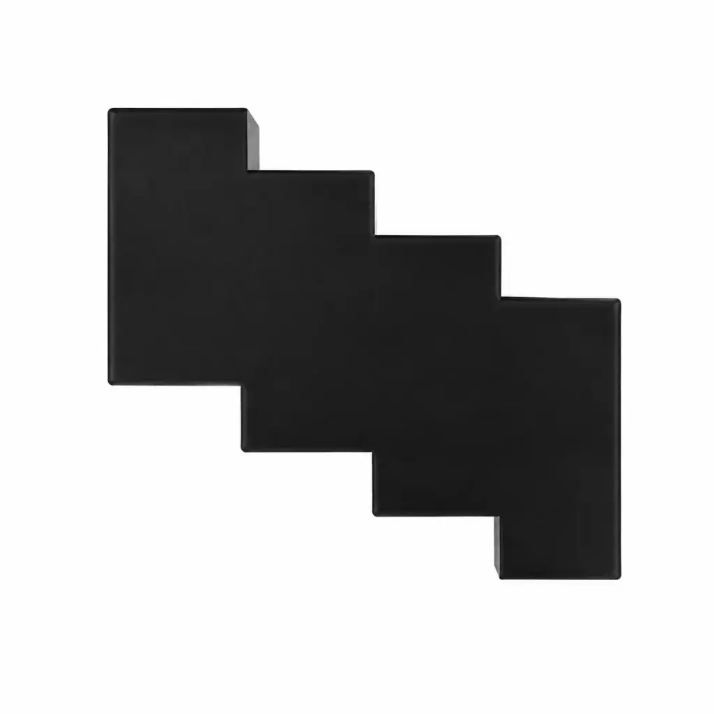 APLIQUE DE PARED SCALIER 8W 3500K IP65 16 CM X 16 CM COLOR NEGRO REF. A228BKWW MARCA ILUMINAK