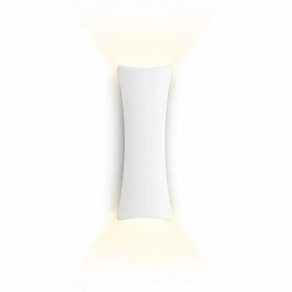 APLIQUE DE PARED ONDA RIPLEE 10W 3500K IP65 9 CM X 23 CM X 5 CM BLANCO REF. A3510WHWW MARCA ILUMINAK
