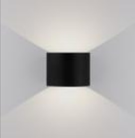 APLIQUE DE PARED GLOSS 6W 4500K 85-265V IP65 COLOR NEGRO REF. AHY80113 / 014243 MARCA ILUMINAK