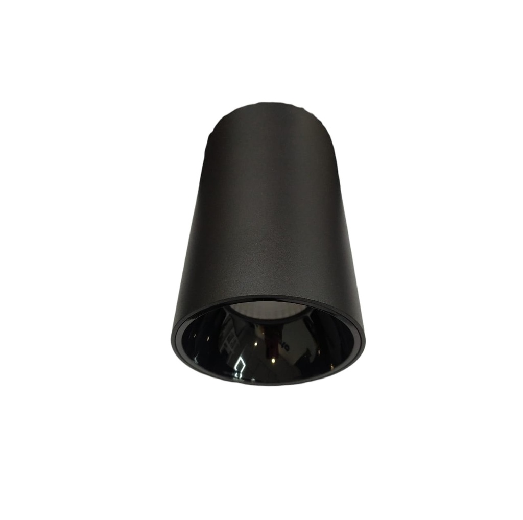 APLIQUE DE TECHO LED INTEGRADO 15W 4500K 85-265V SUPERFICIAL CILINDRO NEGRO REF. CH15WBK ILUMINAK
