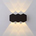 APLIQUE DE PARED PRIMA 6W 85-265V IP65 NEGRO REF. HY8226 MARCA ILUMINAK