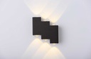 APLIQUE DE PARED CYLINDER 6W 4500K 85-265V IP65 NEGRO REF. HY8232 MARCA ILUMINAK