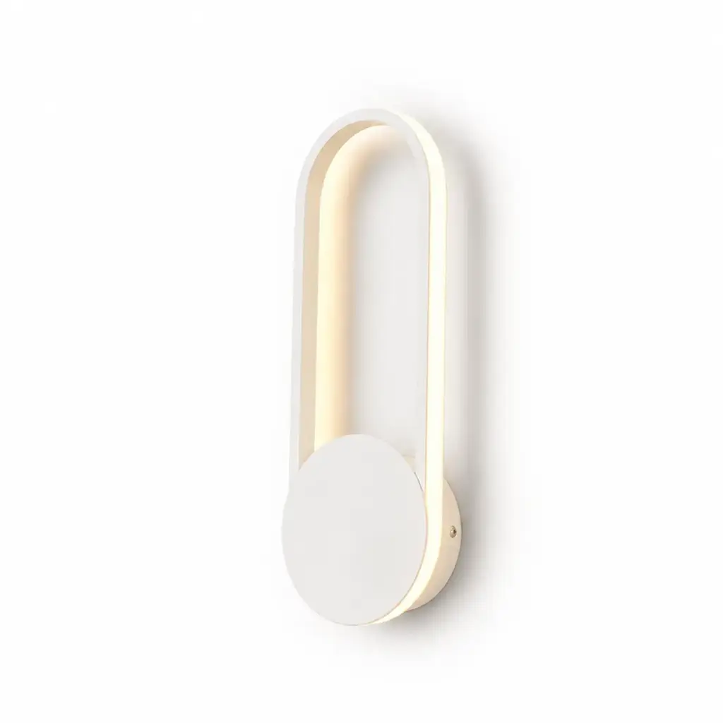 APLIQUE DE PARED HALO TW 19W 3000K 545LM IP20 COLOR BLANCO REF. MD60WH MARCA ILUMINAK