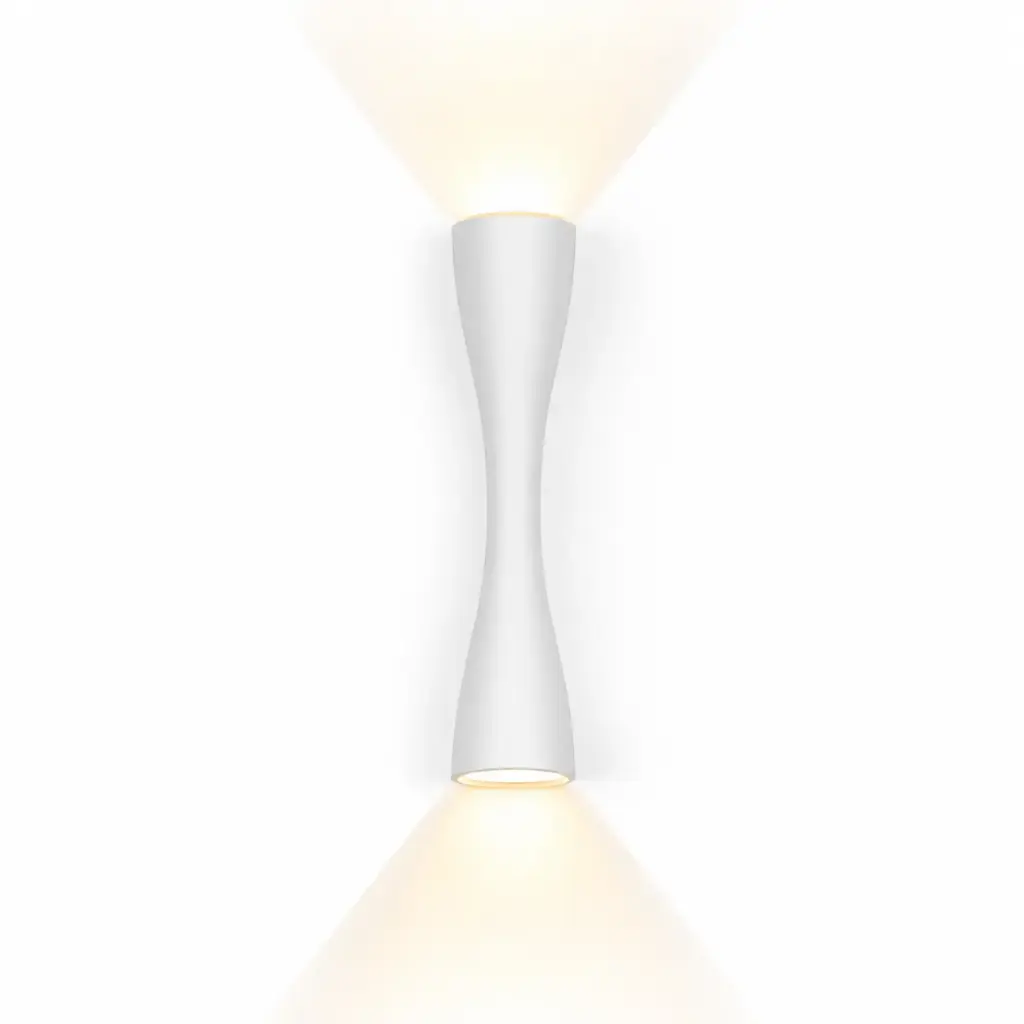 APLIQUE DE PARED HIGHTECH 6W 3500K 1200LM IP54 24 CM X 5 CM COLOR BLANCO REF. YS20102 MARCA ILUMINAK