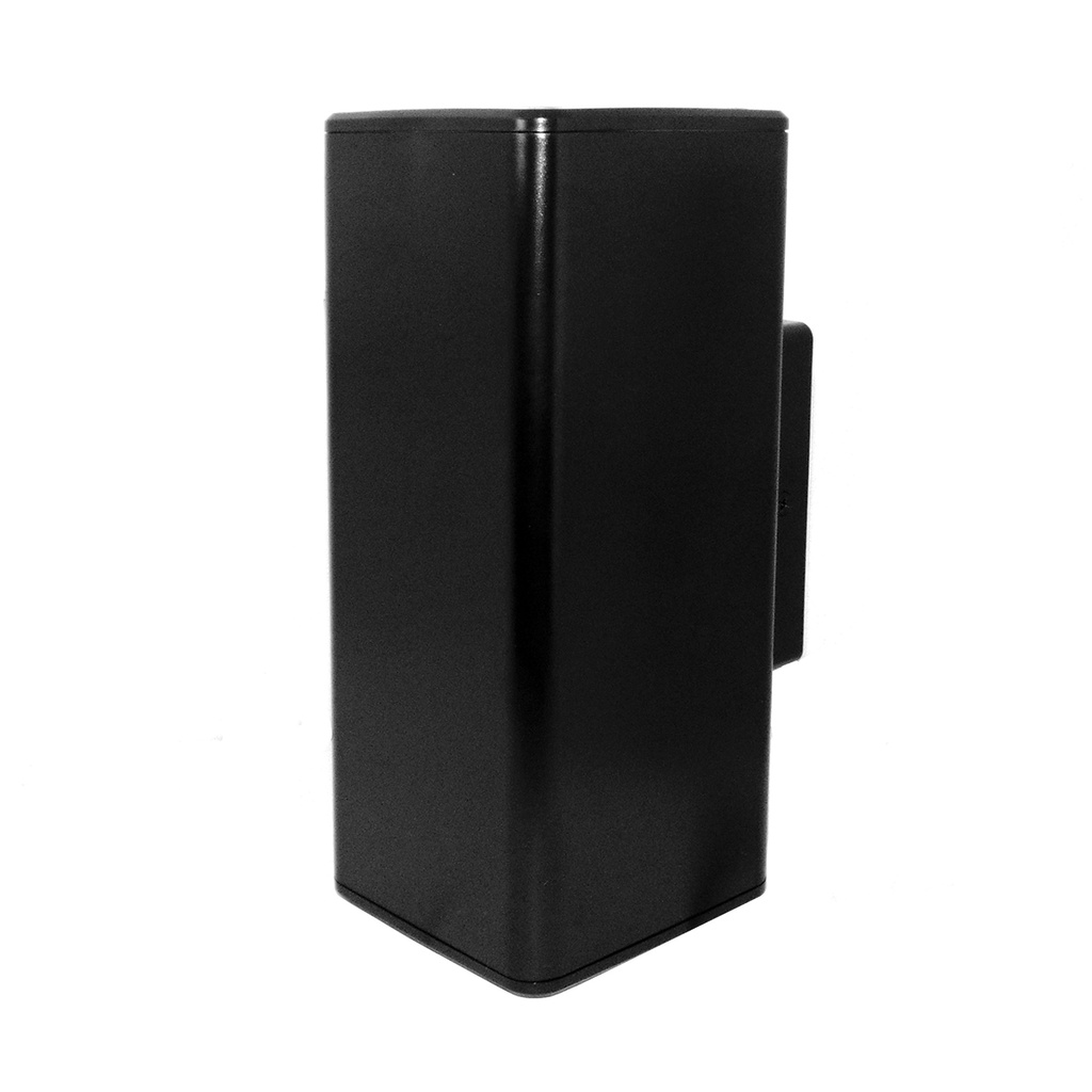 APLIQUE LED SOBREP. DUAL CUADRADO NEGRO 11W GU10 100-240V IP54 REF. 86596 / 7014802 MARCA LEDVANCE