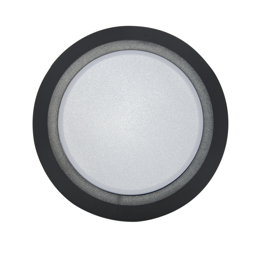 APLIQUE LED SOBREP. DECOLED REDONDO NEGRO 3W 100-240V IP65 150LM 3000K REF. 86610 / 7014798 LEDVANCE