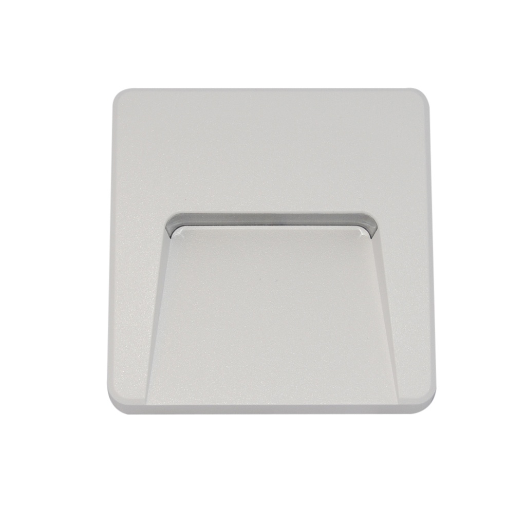 APLIQUE LED SOBREP. CUADRADO BLANCO 3W 100-240V 3000K IP65 REF. 86690 / 7014927 LEDVANCE