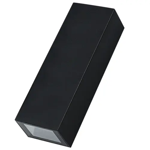 APLIQUE DECORATIVO 5 W 3000K 120 X 42 X 32 MM IP65 ALUMINIO NEGRO 100 -240 V REF. LP272N LUCERNA