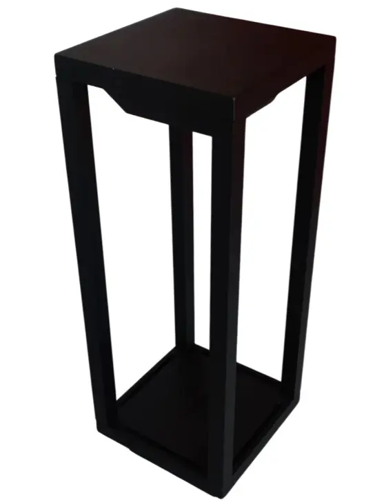 APLIQUE PARED INTEGRADO 8W 3000K IP54 100-240V 14X14X35CM NEGRO REF. LUM-1045 MARCA LUMIND