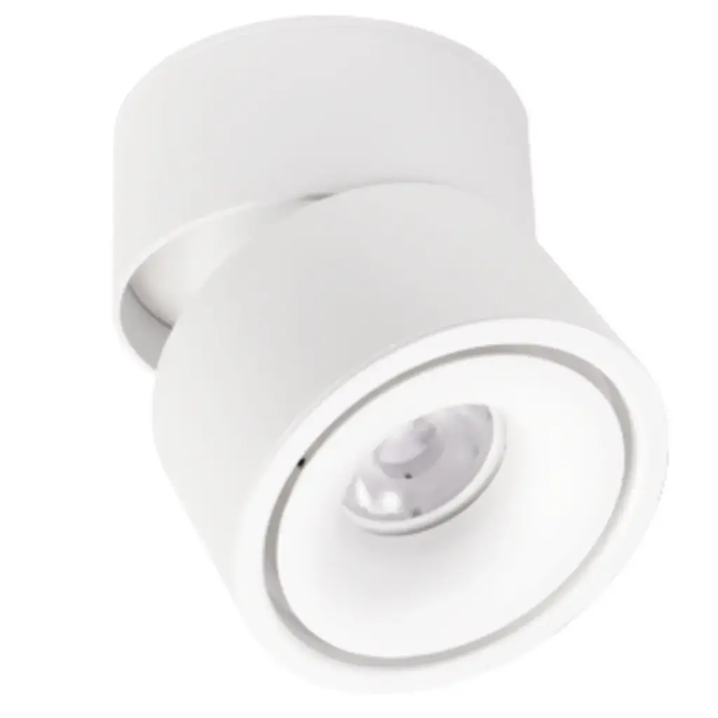 APLIQUE DE TECHO LED INTEGRADO DIRIGIBLE 15 W 3000 K 100 - 230 V BLANCO REF. LUM-285 MARCA LUMIND