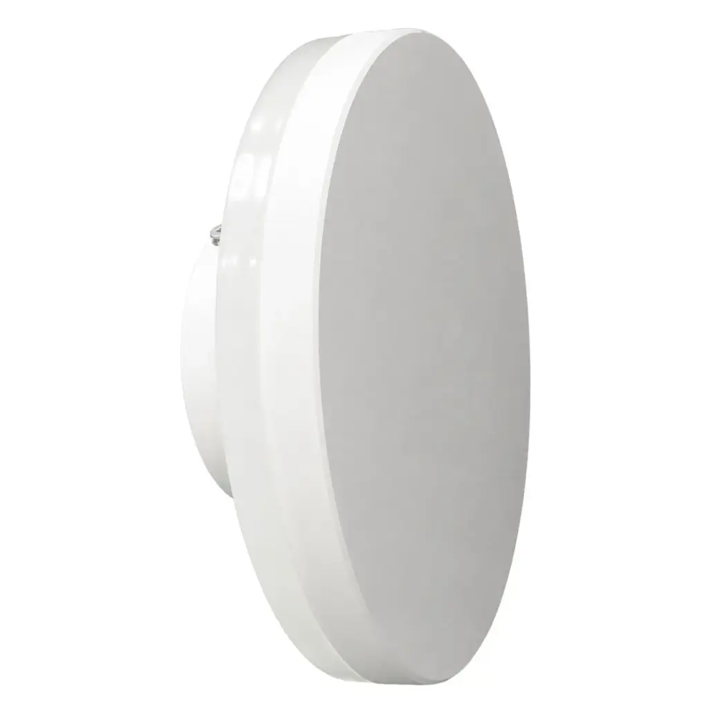 APLIQUE PARED LED INTEGRADO 9 W 3000 K IP54 REDONDO COLOR BLANCO REF. LUM-329 MARCA LUMIND