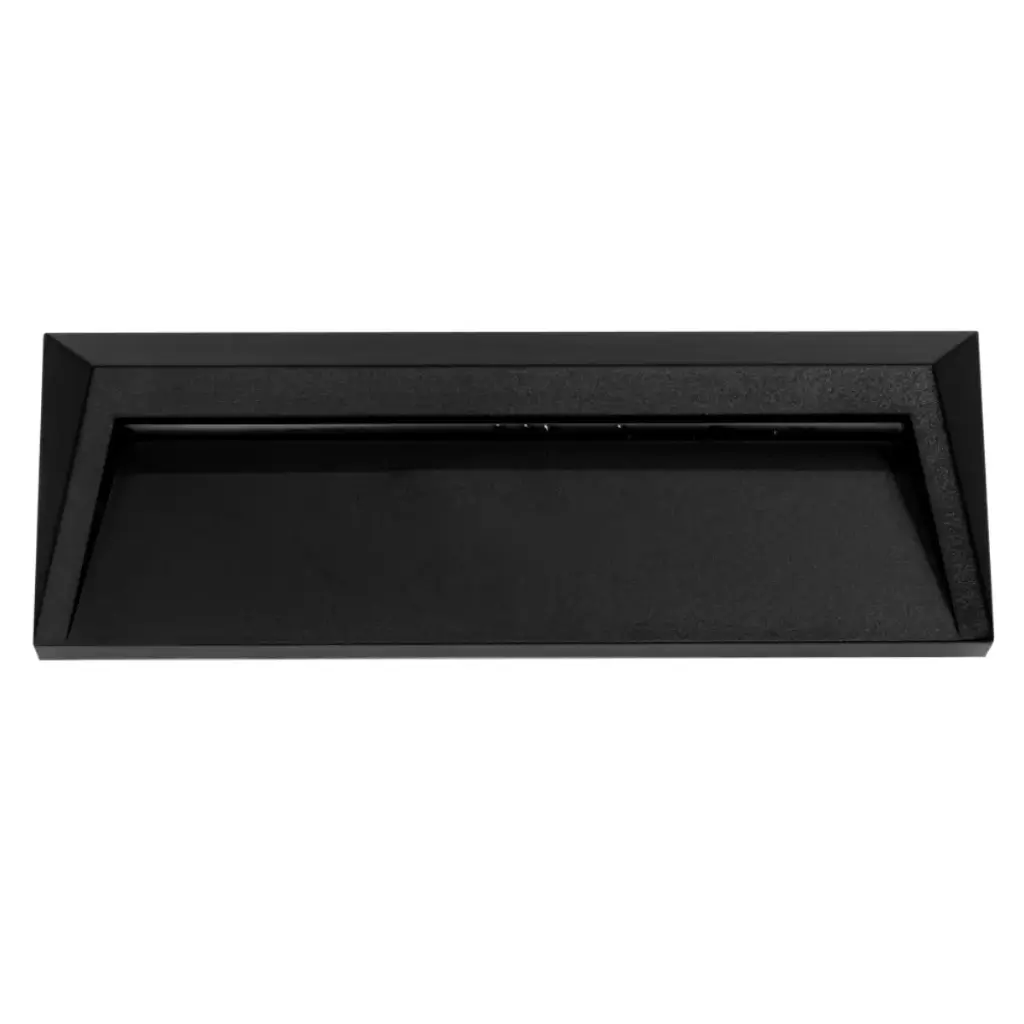 APLIQUE PARED LED INTEGRADO 1.6W 3000 K IP54 100-240V RECTANGULAR NEGRO REF. LUM-439 MARCA LUMIND