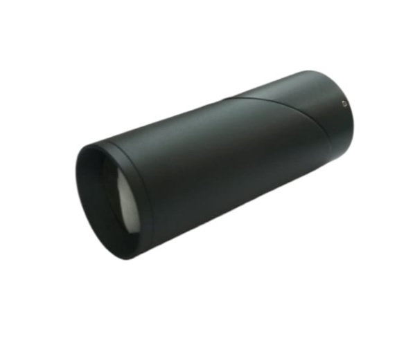 APLIQUE DE TECHO SUPERFICIAL PARA DICROICO GU10 ORIENTABLE COLOR NEGRO REF.LUM-442 MARCA LUMIND