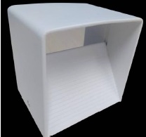 APLIQUE PARED LED INTEGRADO 5W 3000K IP54 CUBO CUADRADO BLANCO LUM- 455 MARCA LUMIND