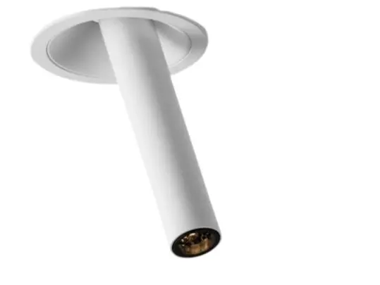 APLIQUE DE TECHO P/EMPOTRAR INTEGRADO 3W 3000K 100-240V MINI SNIPER RECEDIDO 85X220X75MM REF. LUM-489 LUMIND