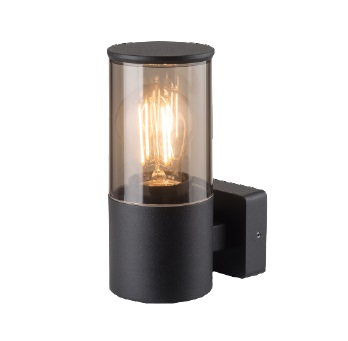 APLIQUE PARED PARA BOMB TORCH 7W E27 3000K IP54 COLOR NEGRO MATE REF. LUM-723 MARCA LUMIND