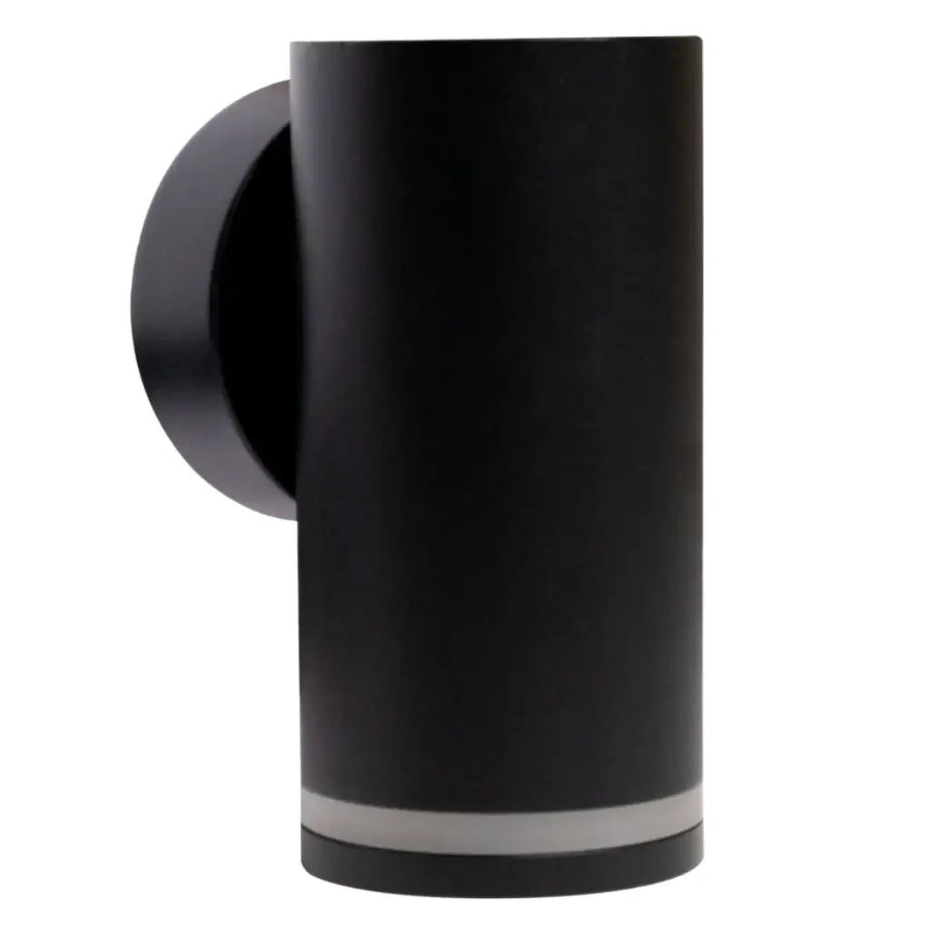 APLIQUE PARED PARA BOMBILLO GU10 COLOR NEGRO REF. LUM-889 MARCA LUMIND