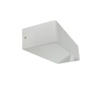 APLIQUE PARED LED INTEGRADO UP & DOWN 10 W 3000 K IP54 RECTANGULAR COLOR BLANCO BD812W MARCA LUMIND