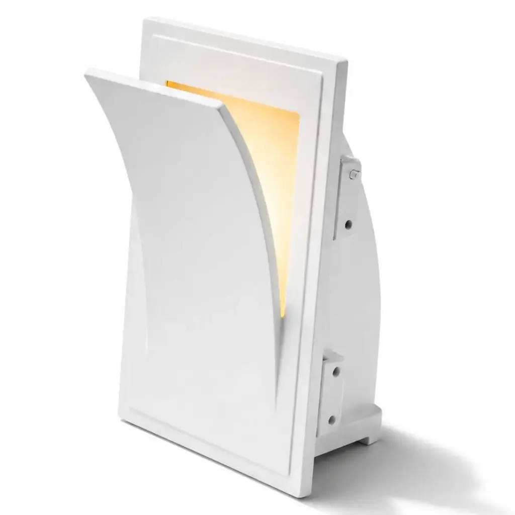 APLIQUE PARED INTEGRADO DE YESO 3.5W 3000K 22X155X7CM COLOR BLANCO REF. LUM-940 MARCA LUMIND