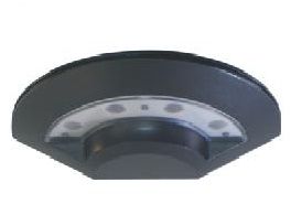 APLIQUE PARED LED INTEGRADO 4 W 3000 K IP54 CONO PLANO COLOR NEGRO REF. BD819B MARCA LUMIND
