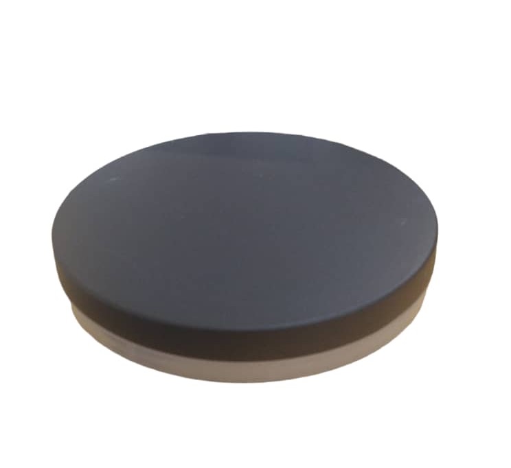 APLIQUE PARED LED INTEGRADO 9 W 3000 K IP54 REDONDO COLOR NEGRO REF. LUM-99 MARCA LUMIND