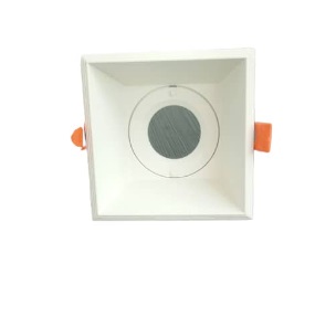 APLIQUE CUADRADO DIRIGIBLE PARA EMPOTRAR 1 DICROICO REF. LUX.GP-S-SCF105 MARCA LUXOLAR