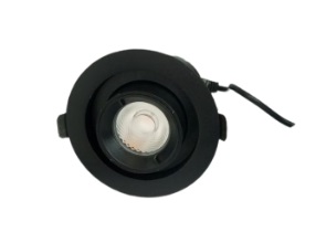 APLIQUE LED P/EMP. INTEG. EXTRAIBLE 10W 3000K REDONDO NEGRO REF.LUX.GP.TR999.Y10.BC.N MARCA LUXOLAR