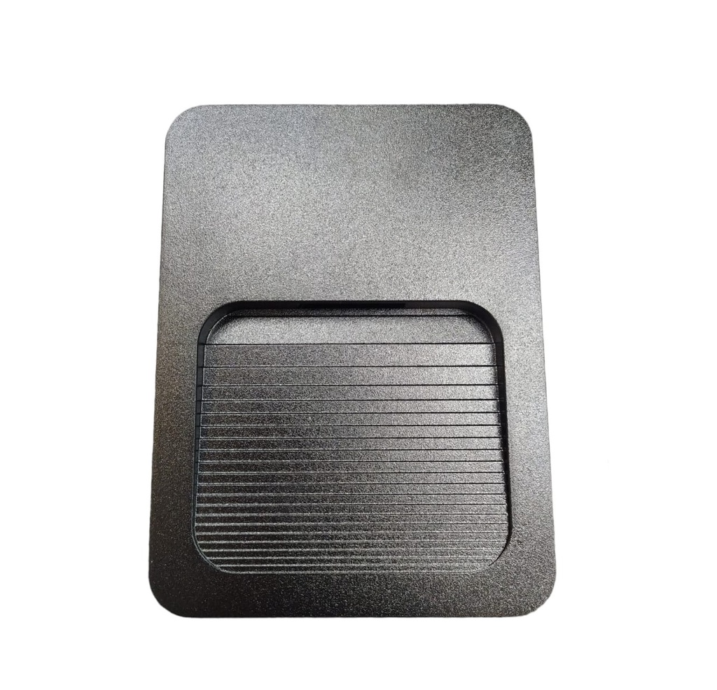 APLIQUE PARED LED INTEGRADO 2W 3000 K IP65 100-240V CUADRADO NEGRO REF. LSLO.2.BC.N MARCA LUXOLAR