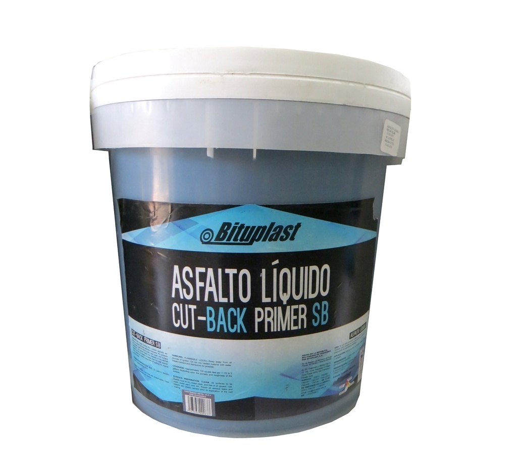 ASFALTO LIQUIDO CUÑETE DE 4 GL COD. 29282 MARCA BITUPLAST