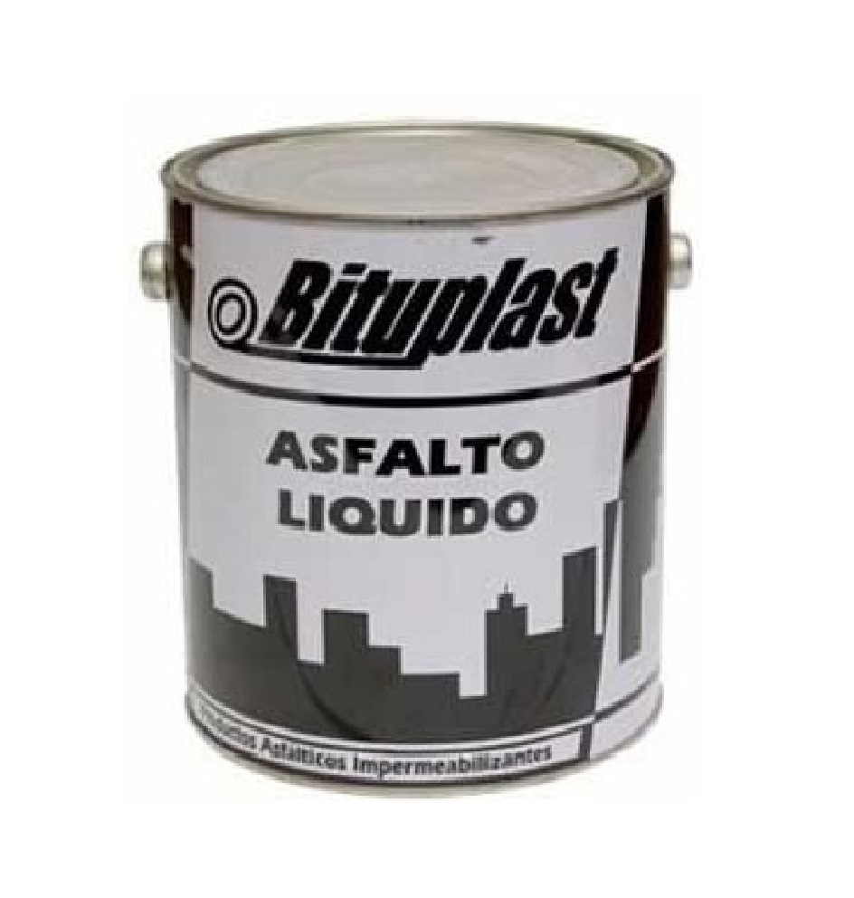 ASFALTO LIQUIDO 01 GL COD. 29282 ENVASE METALICO MARCA BITUPLAST