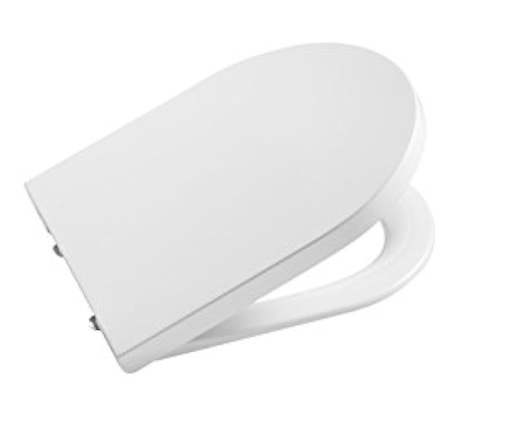 TAPA ASIENTO AMORTIGUADO INSPIRA ROUND PERLA REF. RO-WC0198 MARCA ROCA