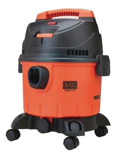 ASPIRADORA 4 GL 15 LTS 1400W PARA SECO Y HUMEDO REF. ASP-700/ BDWD15-B3 COD.61813 MARCA BLACK&DECKER