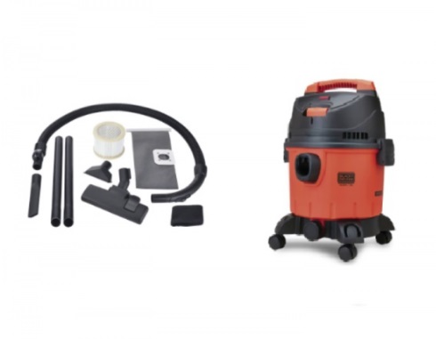 ASPIRADORA 2 GL 10 LTS 1200 W PARA SECO Y HUMEDO REF. BDWD10-B3 / ASP-708 MARCA BLACK&DECKER