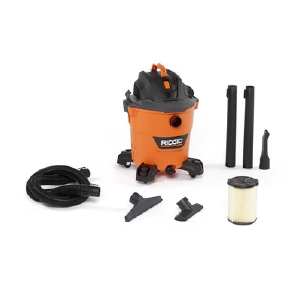 ASPIRADORA / SOPLADORA 12 GL 45 LTS 5 HP 11A PARA SECO Y HUMEDO REF WD1450 / HD1200 / ASP-704 RIDGID