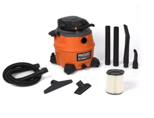 ASPIRADORA 16 GL 60 LTS 5 HP PARA SECO Y HUMEDO MOD. HD1640 / ASP-706 MARCA RIDGID
