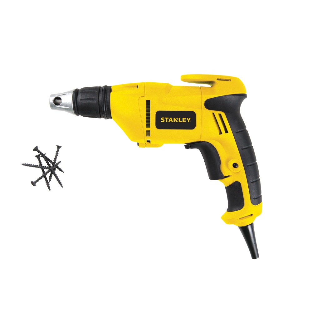 ATORNILLADOR ELECTRICO PARA DRYWALL 1/4" V.V.R 520 W REF. DR5206-B3 MARCA STANLEY