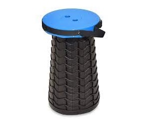 BANQUITO PLEGABLE CONVERTIBLE DE PLASTICO ALTURA REGULABLE 45CM x 25CM CAP.100KG REF.010011 TAJANARA