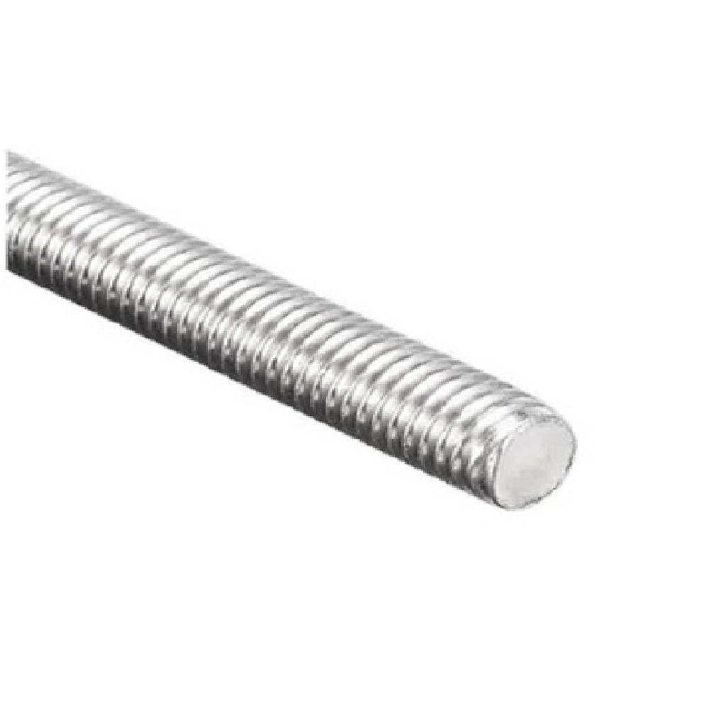 BARRA ROSCADA G2 DE 3/16" X 1 MTS UNC ZINCADA MARCA AVILA