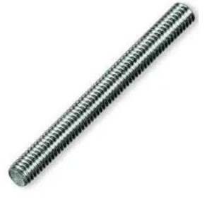 BARRA ROSCADA G2 DE 3/8" X 1 MTS UNC ZINCADA MARCA AVILA