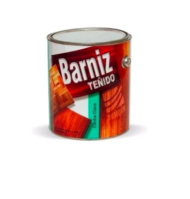 BARNIZ TEÑIDO CAOBA CLARO 1/4 GLN 946 CM3 REF. R-0024-40 MARCA MENEQUIM
