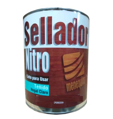 BARNIZ TEÑIDO NOGAL CLARO 1/4 GLN 946 CM3 REF. R-0026-40 MARCA MENEQUIM