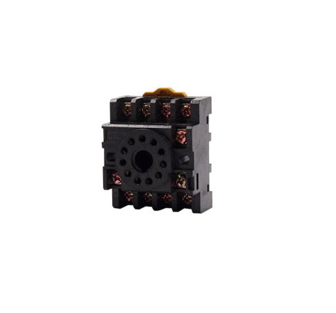 BASE PARA RELE DE 11 PINES PARA EN RIEL DIN REF. CON07118 / PF-113A MARCA ANDELI
