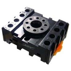 BASE PARA RELE DE 11 PINES PARA EN RIEL DIN REF. 51311 MARCA EBCHQ