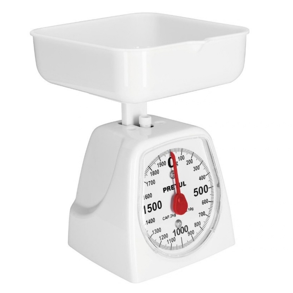BASCULA MECANICA DE COCINA 5 KG MOD. BAS-5CP REF.29973 MARCA PRETUL